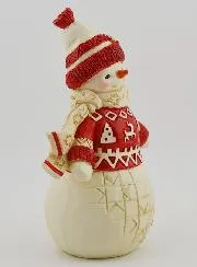 Schneemann Snowy Smiles – Jim Shore