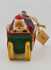 Weihnachtsmann Schlitten zum Aufhängen – Jim Shore