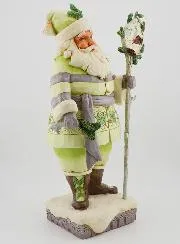 Weihnachtsmann White Woodland – Jim Shore