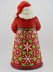 Weihnachtsmann mit Schneekugel – Jim Shore