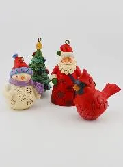 4 Weihnachtsdekorationen zum Aufhängen – Jim Shore