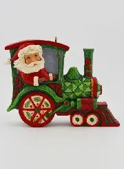 Weihnachtsmann Zug zum Aufhängen – Jim Shore