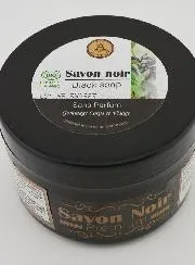 Premium Bio Schwarze Seife ohne Duftstoffe – 250 g