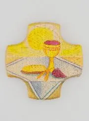 Kreuz aus Ahornholz – Meine Erstkommunion