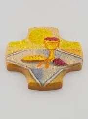 Kreuz aus Ahornholz – Meine Erstkommunion