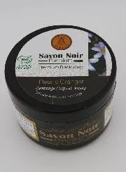 Premium Bio Schwarze Seife mit Orangenblüte - 250g