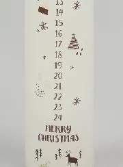 Adventskerze im Skandinavischen Stil – 25 cm