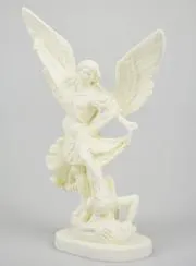 Figur des Heiligen Michael Phosphoreszierend – 20 cm