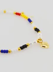 Mehrfarbig Geflochtenes Religiöses Armband – Ex Voto