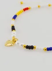 Mehrfarbig Geflochtenes Religiöses Armband – Ex Voto