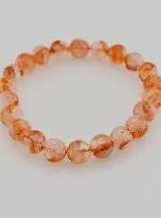 Armband aus Hämatit Quarz Stein A – 8 mm