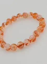 Armband aus Hämatit Quarz Stein A – 8 mm