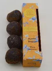 Weihrauch Räucherbomben – Benzoe und Myrrhe