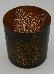 Taufgeschenk - Windlicht Schutzengel