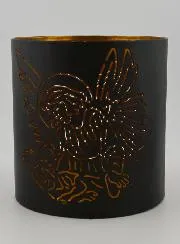 Taufgeschenk - Windlicht Schutzengel