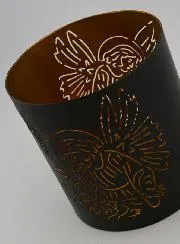 Taufgeschenk - Windlicht Schutzengel