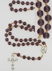 Rosenkranz Wundertätige Medaille – Amethyst-Kristall