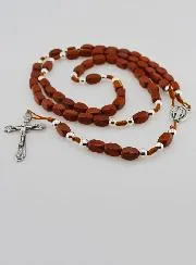 Rosenkranz Wundertätige Madonna aus Holz