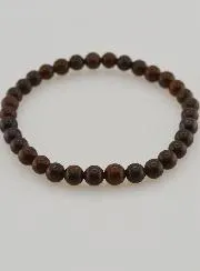 Edelstein Armband aus Boulder Opal – 6mm