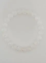 Armband aus Weißem Mondstein Peristerit AAA