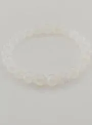 Armband aus Weißem Mondstein Peristerit AAA