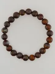 Edelstein Armband aus Boulder Opal 8 mm - A+