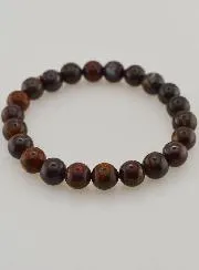 Edelstein Armband aus Boulder Opal 8 mm - A+