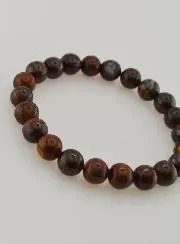Edelstein Armband aus Boulder Opal 8 mm - A+