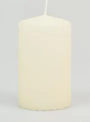 Tisch Deko Kerze 10 x 6 cm – Elfenbein
