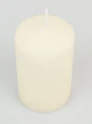 Tisch Deko Kerze 10 x 6 cm – Elfenbein