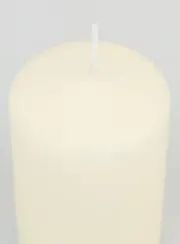 Tisch Deko Kerze 10 x 6 cm – Elfenbein