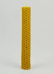 Kerze aus Bienenwachs 100 % Natürlich – 15cm