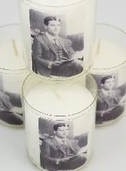 Set 4 Votivkerzen Heiliger Pier Giorgio Frassati