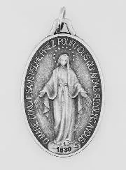 Wunderbare Medaille 30mm - Gebet auf Französisch