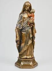 Weihnachtsgeschenk Triptychon Madonna und Geburt Christi – 20cm