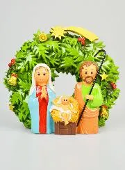 Heilige Familie zum Aufstellen Weihnachten – 15 cm