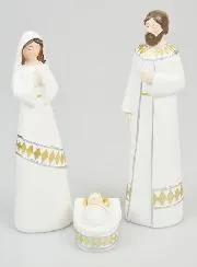 Weihnachtskrippe Heilige Familie 17cm