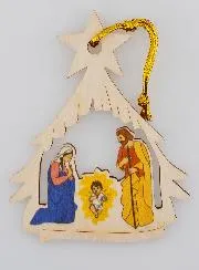 Weihnachts Anhänger Krippe – Stall