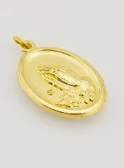 Farbige Medaille der Wunderbaren Muttergottes 22mm