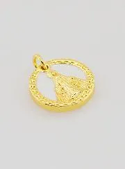 Anhänger Wunderbare Jungfrau Maria aus Perlmutt – 15 mm