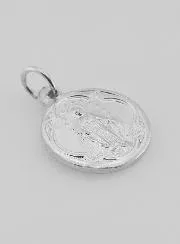 Anhänger des Heiligen Antonius aus Aluminium – 15 mm