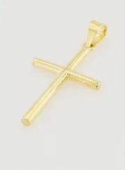 Kreuz Anhänger 21mm – 9K Gold