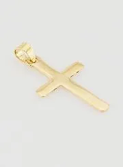 Anhänger Kreuz 23mm – 9K Gold