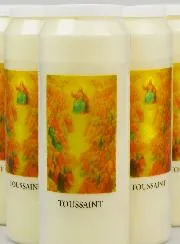 Set 6 Novenenkerzen Allerheiligen