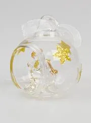 Weihnachtskugel aus Glas Heilige Familie – 4cm