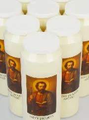 Set 10 Novenenkerzen zum Heiligen Apostel Jakob