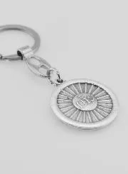 Schlüsselanhänger aus Metall – Heiliger Carlo Acutis