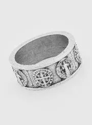 Religiöser Ring Heiliger Benedikt – Größe 54