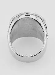 Siegelring des Heiligen Benedikt - Größe 59