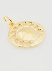 Durchbrochener Vergoldeter Anhänger Maria – 20mm